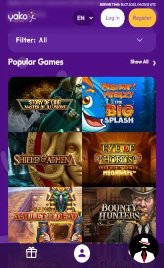 yako casino review en