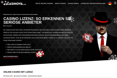 Casino Lizenz: So erkennen Sie seriöse Anbieter
