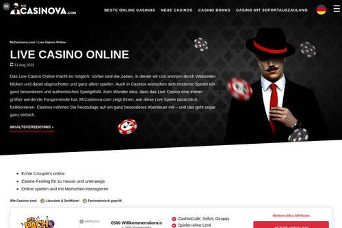 Live Casino Online