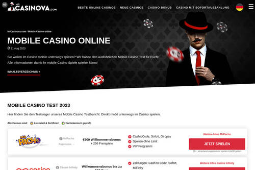 Mobile Casino online