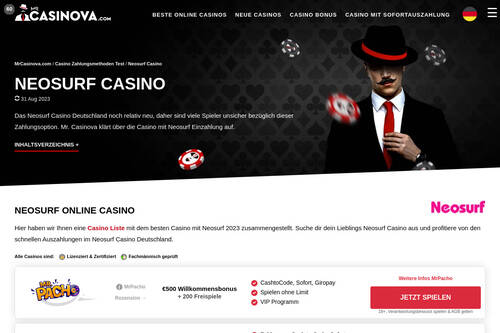 Neosurf Casino