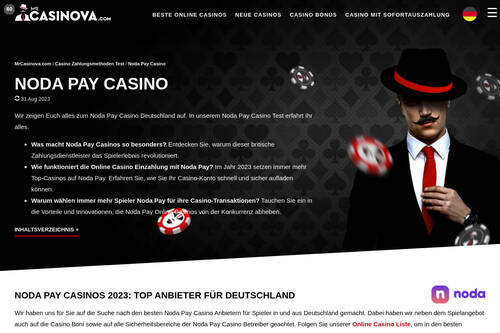 Noda Pay Casino