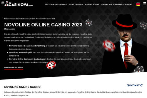Novoline Online Casino 2023
