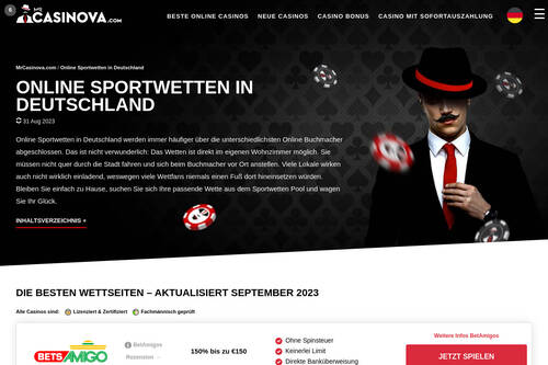 Online Sportwetten in Deutschland