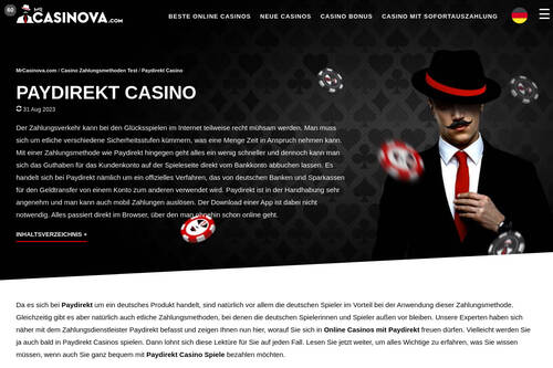 Paydirekt Casino