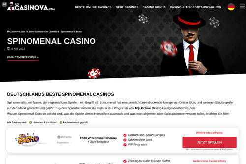 Spinomenal Casino