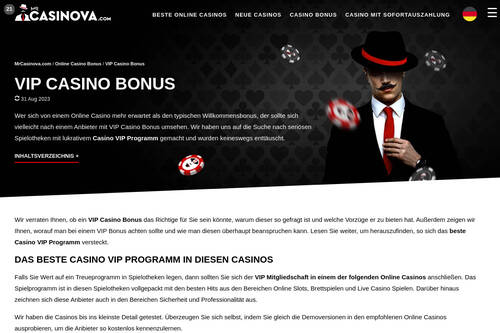 VIP Casino Bonus