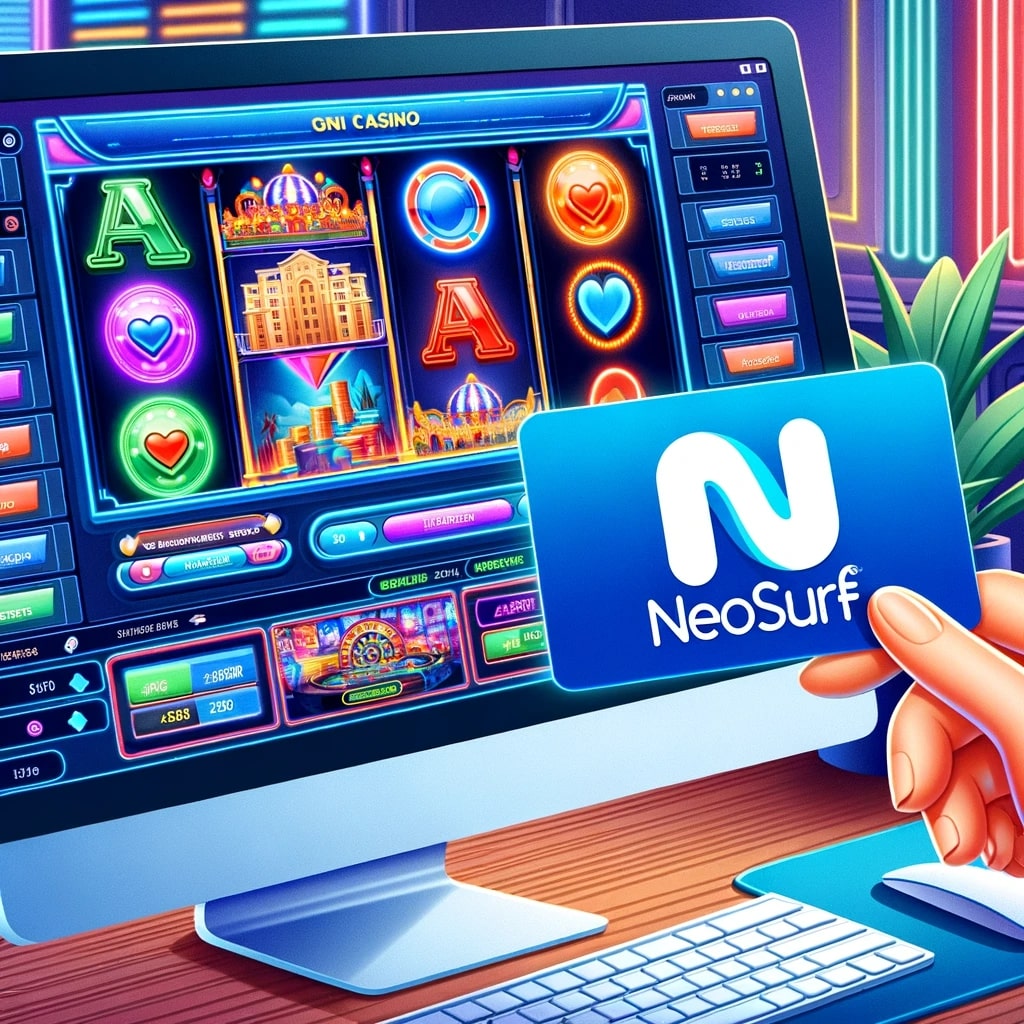 Auswahl des Neosurf Casinos