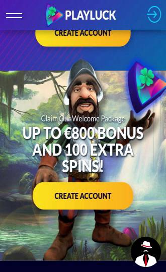 playluck casino bonus canada