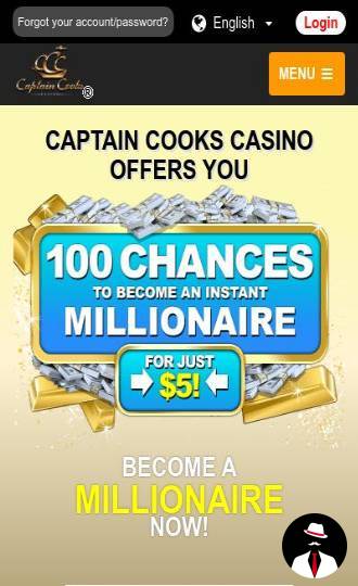 captain cooks casino bonus nz