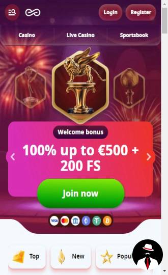 casino infinity bonus