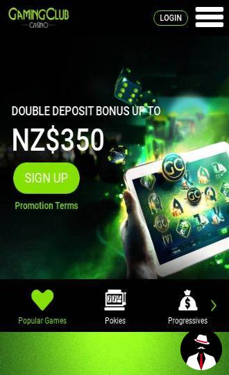 gaming club casino bonus nz