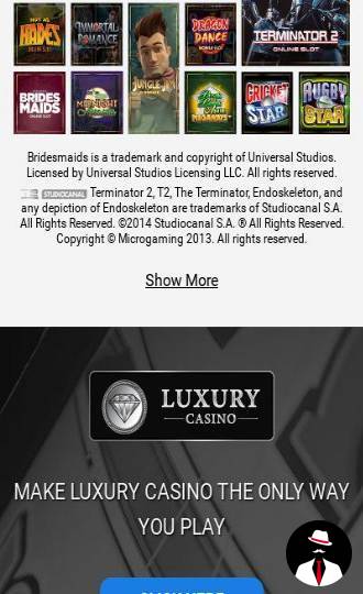 luxury casino review nz