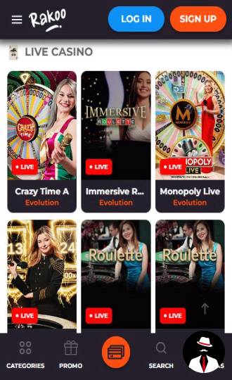 rakoo casino online