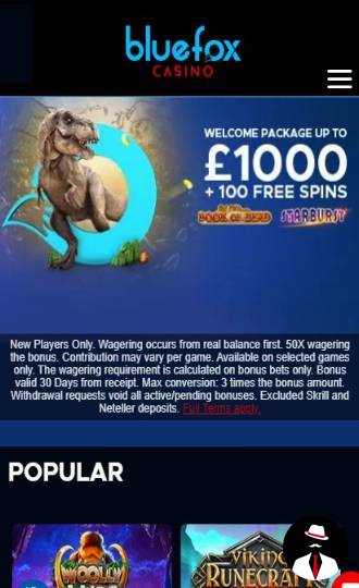 bluefox casino review bonus en