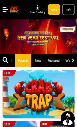 hot streak casino review bonus en 1