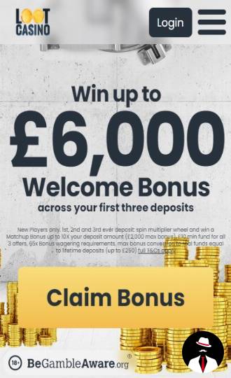 loot casino review bonus en