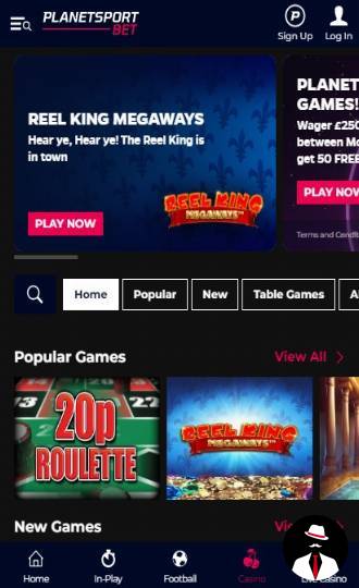 planet sport bet casino review bonus en