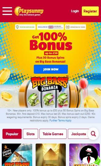 playsunny casino review bonus en