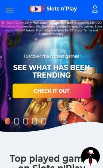 slotsnplay casino review bonus en